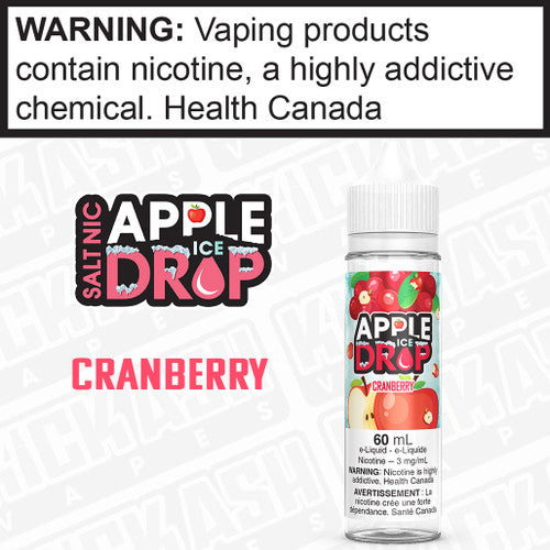 Apple drop E-liquid cranberry 12mg - 60ml